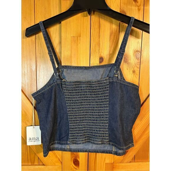 a.n.a Womens Square Neck Camisole Size Medium nwt (0203) - Picture 3 of 5